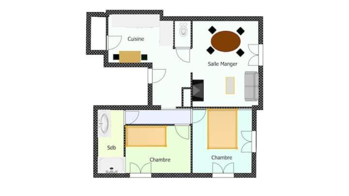 Appartement Simple Sur Argenteuil, Proche Paris 外观 照片
